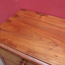 Load image into Gallery viewer, Antique Australian Cedar Five Drawer Chest of Drawers circa 1880. B13090
