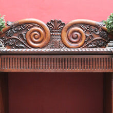 Load image into Gallery viewer, Antique English Rosewood Twin Pedestal Sideboard with Thomas Hope Scroll Backboard. B13102
