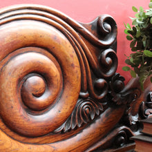 Load image into Gallery viewer, Antique English Rosewood Twin Pedestal Sideboard with Thomas Hope Scroll Backboard. B13102
