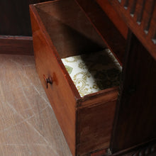 Load image into Gallery viewer, Antique English Rosewood Twin Pedestal Sideboard with Thomas Hope Scroll Backboard. B13102
