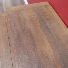 Load image into Gallery viewer, x SOLD Dutch Oak Cabinet with Three Drawers Bun Feet and Oak Handles. B12749
