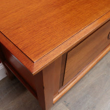 Load image into Gallery viewer, Vintage Australian Maple Lift Lid Blanket Box with Carved Floral Medallion Panel. B13125
