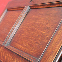 Load image into Gallery viewer, Antique English Oak Bureau Writing Desk with Fitted Interior and Four Drawers. B13045
