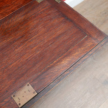 Load image into Gallery viewer, Antique English Oak Bureau Writing Desk with Fitted Interior and Four Drawers. B13045
