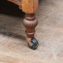 Load image into Gallery viewer, Antique Australian Walnut Marble Top Sideboard with Mirrored Carved Back. B13093
