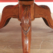 Load image into Gallery viewer, Antique Australian Cedar Dining Table with Pedestal Base and Lion Paw Feet. B12472
