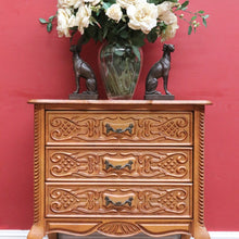 Load image into Gallery viewer, Vintage French Cabinet with Three Felt Lined Drawers for Jewellery or Silverware. B12863
