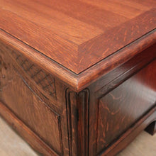 Load image into Gallery viewer, x SOLD French Coffer or Trunk, use as a Toy Box, Shoe Storage, Blanket Box or Coffee Table. B12261
