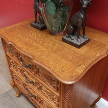 Load image into Gallery viewer, Vintage French Cabinet with Three Felt Lined Drawers for Jewellery or Silverware. B12863

