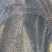 Load image into Gallery viewer, x SOLD Jozef Horenbant Cathedral Interior Painting in Black and Gilt Frame. B12716
