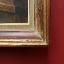 Load image into Gallery viewer, Jean-Paul Cleren Framed Oil on Canvas Vaulted Church Interior Signed. B12715
