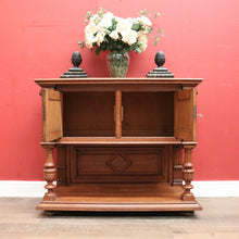 Load image into Gallery viewer, Antique French Oak Two-door Hall Cabinet / Side Cabinet/ Entry Foyer Cupboard. B12284
