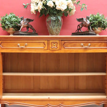 Load image into Gallery viewer, x SOLD French Cherrywood Sideboard with Brass Handles, Cutlery Drawers and Key. B12811
