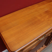 Load image into Gallery viewer, x SOLD French Cherrywood Sideboard with Brass Handles, Cutlery Drawers and Key. B12811
