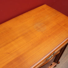 Load image into Gallery viewer, x SOLD French Cherrywood Sideboard with Brass Handles, Cutlery Drawers and Key. B12811
