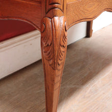 Load image into Gallery viewer, French Oak Chest of Drawers with Shaped Front, Brass Handles Circa 1950s. B12773
