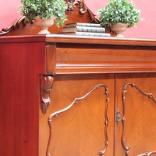 Load image into Gallery viewer, Vintage Johnson’s Australian Cedar Sideboard Hall Cabinet with Cutlery Drawer B13146
