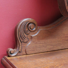 Load image into Gallery viewer, x Sold Antique French dressing table with tall bevelled tri fold mirrors and three drawers. B12729

