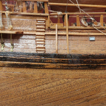 Load image into Gallery viewer, x SOLD Captain Cook HMAS Endeavour Model Ship with Cedar and Glass Display Case. B12906
