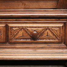 Load image into Gallery viewer, Antique French Walnut Two-Door Bookcase or China Cabinet, Glass Doors. B12277
