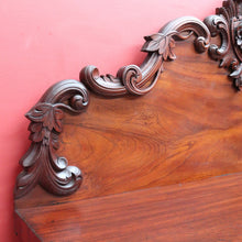 Load image into Gallery viewer, Antique Australian Cedar Three Door Sideboard with Ornately Carved Backboard. B13147
