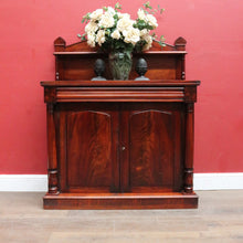 Load image into Gallery viewer, Antique Australian Cedar Chiffonier / Sideboard with Full Cedar Construction. B13155
