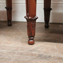 Load image into Gallery viewer, Pair of French Walnut Bedside Tables with Marble Tops – Porcelain Lined, True Left &amp; Right-Hand Design. B12290
