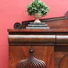 Load image into Gallery viewer, Antique English Mahogany Three Drawer, Three Door Sideboard Cabinet Circa 1850. B13152
