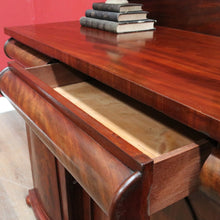 Load image into Gallery viewer, Antique English Mahogany Three Drawer, Three Door Sideboard Cabinet Circa 1850. B13152
