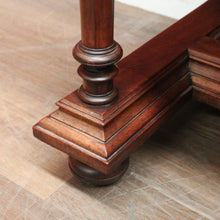 Load image into Gallery viewer, Antique French Walnut Hall Table or Desk – Fine Carved Detail, . B12326
