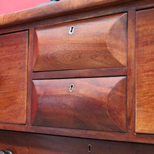 Load image into Gallery viewer, Antique Australian Cedar Chest of Drawers, Barley Twist Columns, Seven Drawers. B10359
