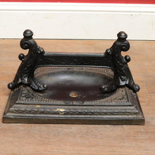 Load image into Gallery viewer, x SOLD Victorian Cast Iron Boot Scraper with Decorative Scrollwork and Finials. B12898
