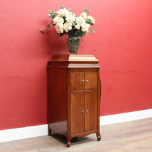 Load image into Gallery viewer, Antique English Mahogany Gramophone Cabinet Converted to Versatile Storage Cabinet. B13172
