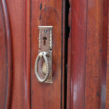 Load image into Gallery viewer, Australian Cedar Victorian Breakfront Sideboard with Oval Mirror and Cupboards. B12903
