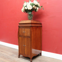 Load image into Gallery viewer, Antique English Mahogany Gramophone Cabinet Converted to Versatile Storage Cabinet. B13172
