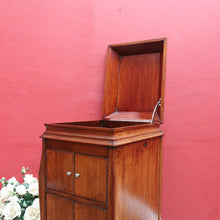 Load image into Gallery viewer, Antique English Mahogany Gramophone Cabinet Converted to Versatile Storage Cabinet. B13172
