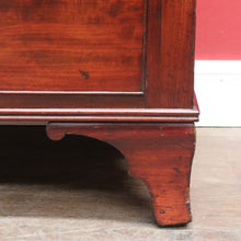 Load image into Gallery viewer, x SOLD English Mahogany Antique Chest Two Short Over Three Long with Secret Drawer. B12894
