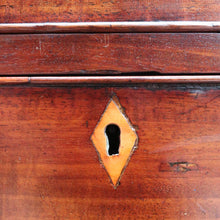 Load image into Gallery viewer, x SOLD English Mahogany Antique Chest Two Short Over Three Long with Secret Drawer. B12894
