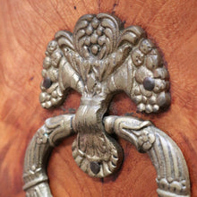 Load image into Gallery viewer, Antique French Cherrywood Three Drawer Chest of Drawers with Ornate Brass Handles. B13167
