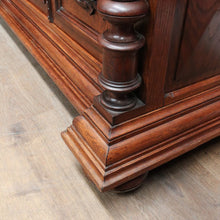 Load image into Gallery viewer, x SOLD Antique French Oak Four-Door Sideboard with Carved Panels and Bun Feet. B12727
