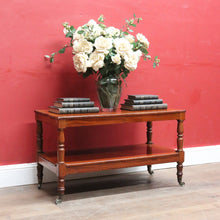 Load image into Gallery viewer, Australian Cedar Coffee Table with Turned Legs and Tiered Base. B12686
