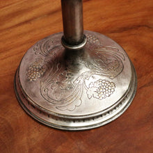 Load image into Gallery viewer, French Art Nouveau Silver-Plate &amp; Brass Crucifix with Sunrise Motif. B12480
