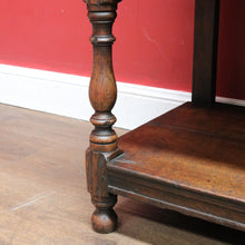 Load image into Gallery viewer, x SOLD Antique English or Welsh Buffet and Hutch with Drawers and Plate Racks. B12869
