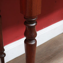 Load image into Gallery viewer, Antique Australian Cedar Hall Table or Entry or Sofa Table with Turned Legs. B13165
