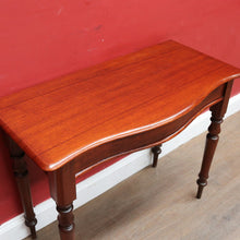 Load image into Gallery viewer, Antique Australian Cedar Hall Table or Entry or Sofa Table with Turned Legs. B13165
