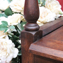Load image into Gallery viewer, x SOLD Antique French Oak Linen Fold Hall Seat Lift Top Blanket Box Chair B12736
