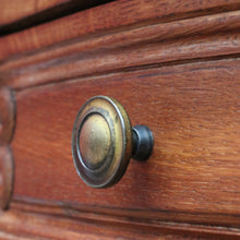 Load image into Gallery viewer, x SOLD Vintage French Oak Lingerie Chest of 5 Drawers Bedside or Hall Cabinet B12793
