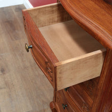 Load image into Gallery viewer, x SOLD Vintage French Oak Lingerie Chest of 5 Drawers Bedside or Hall Cabinet B12793

