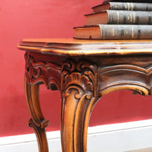 Load image into Gallery viewer, x SOLD Vintage French Cherry Wood Cross Stretcher Base Coffee Table B12757
