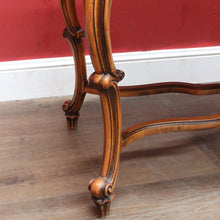 Load image into Gallery viewer, x SOLD Vintage French Cherry Wood Cross Stretcher Base Coffee Table B12757
